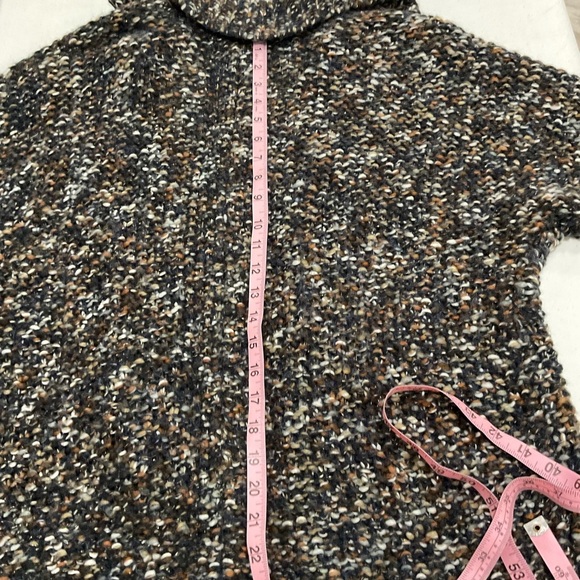 Chico's Soft Chunky Knit Fringe Open Front Cardigan Multicolor Size 12 (Ch… - Picture 11 of 12